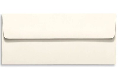 LUX® 70lbs. 4 1/8 x 9 1/2 Square Flap Envelopes W/Glue; Natural, 500/BX