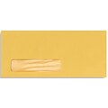 LUX® #10 (4 1/8 x 9 1/2) Window Envelopes, goldenrod yellow, 250/BX