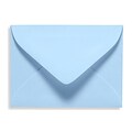 LUX® 2 11/16 x 3 11/16 70lbs. #17 Mini Envelopes W/Glue, Baby Blue, 50/Pack