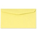 LUX® 3 5/8 x 6 1/2 #6 3/4 60lbs. Regular Envelopes, Pastel Canary Yellow, 50/Pack