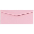 LUX® 3 7/8 x 8 7/8 #9 60lbs. Regular Envelopes, Pastel Pink, 50/Pack