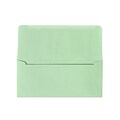 LUX® 3 7/8 x 8 7/8 #9 60lbs. Remittance, Donation Envelopes, Pastel Green, 50/Pack, 10 Packs/Box