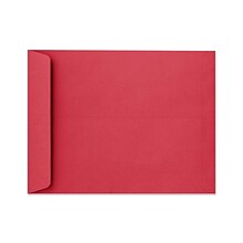 LUX Open End Moistenable Glue #13 Catalog Envelope, 10 x 13, Red, 500/Box (FE-7300-15-500)