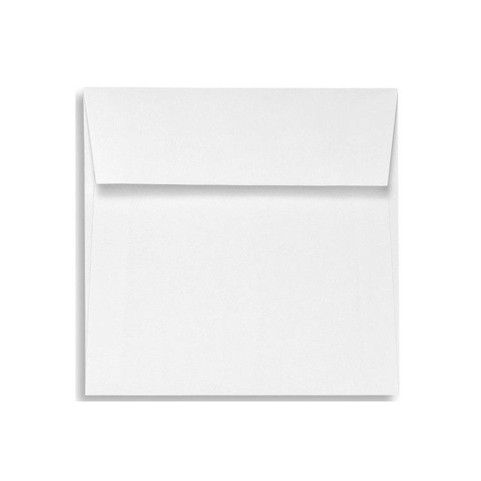 LUX® 70lb 5x5 Square Flap Envelopes W/Peel&Press; Bright White, 500/BX