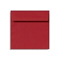 LUX 5 x 5 Square Envelopes, 250/Box, Holiday Red (8505-15-250)