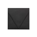 LUX 5 x 5 Square Contour Flap Envelopes 250/Box) 250/Box, Midnight Black (1840-B-250)