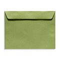 LUX® 9 x 12 Booklet Envelopes, Avocado Green, 50/Pack