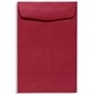 LUX® 70lbs. 9" x 12" Open End Envelopes, Garnet Red, 250/BX