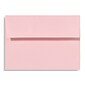 Lux® 4 1/4" x 6 1/4" 80lbs. Square Flap Envelopes W/Peel & Press; Candy Pink, 50/Pk