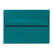 LUX A4 Invitation Envelopes (4 1/4 x 6 1/4) 50/Box, Teal (LUX-4872-25-50)