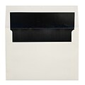 LUX A7 Foil Lined Invitation Envelopes (5 1/4 x 7 1/4) 250/Box, Natural w/Black LUX Lining (FLNT4880-02-250)