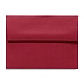 LUX® 5 3/4 x 8 3/4 70lbs. A9 Invitation Envelopes W/Glue, Garnet Red, 50/Pack