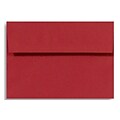 LUX® 60lbs. 5 3/4 x 8 3/4 A9 Invitation Envelopes W/Glue, Holiday Red, 1000/BX
