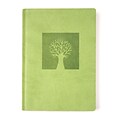 Eccolo™ Italian Faux Leather Tree of Life Lined Journal, Green