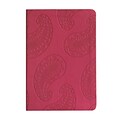 Eccolo™ Italian Faux Leather Paisley Journal, Red