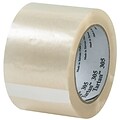 3M™ 305 Carton Sealing Tape,  3 x 110 Yds, Clear, 6/Rolls (T9053056PK)