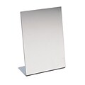 Acrylic Counter Top Mirror, Slants - 9Wx12H