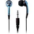Zagg® ifrogz® EarPollution Plugz EPD33 Earbuds; Blue/Black
