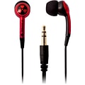 Zagg® ifrogz® EarPollution Plugz EPD33 Earbuds; Red