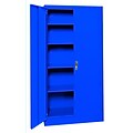 Sandusky Elite 72H Radius Edge Steel Storage Cabinet with 5 Shelves, Blue (ER4P361872-06)