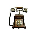 Ore International® Classic Telephone, 12 1/2 x 6 1/2 x 9, Mahogany