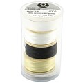 Beading Thread Bobbins; Multi 4/Pkg, Carded