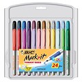 Bic 24 Piece Fine Point Mark It Permanent Markers