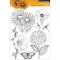 Penny Black® 5 x 7 1/2 Clear Stamp, Flower Festival