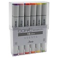 Copic® Marker 12 Piece Basic Colors Sketch Markers Set