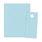 Blanks/USA® 3.67" x 8 1/2" 147 GSM Digital Cover Door Hangers; Blue, 1000/Pack