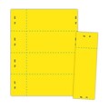 Blanks/USA® 2 3/4 x 8 1/2 Numbered 01-500 Digital Raffle Ticket, Yellow, 500/Pack
