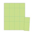 Blanks/USA® 2 1/8 x 5 1/2 Digital Cover Event Ticket, Bright Green, 400/Pack