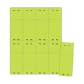 Blanks/USA® 2 1/8 x 5 1/2 Numbered 01-1000 Digital Cover Raffle Ticket, Green, 1000/Pack