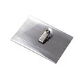 Blanks/USA NBH1SA Name Tag Holders, Clear, 100/Pack