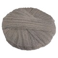 Global Material Radial Steel Wool Pads, 18 x 14, Grade #1, 12 pads/case