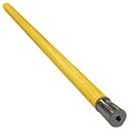 Unisan® Mop Handle Lie-Flat Screw In Mop Handle, Lacquered Wood, 1 1/2Diameter x 54