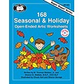 Super Duper® 168 Seasonal and Holiday Open-Ended Artic Worksheets Book
