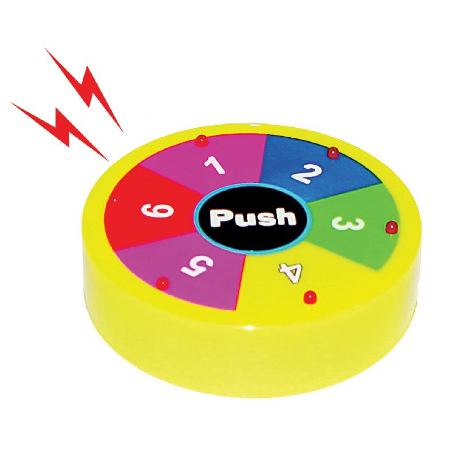 Super Duper Electronic Spinner 1-6 Game Counter with Sound and Light, All Grades (SPIN267)
