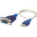 Sabrent 1 USB 2.0 T0 Serial RS-232 Adapter Cable; Blue