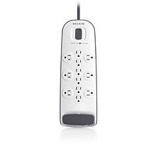 Belkin® 12-Outlet Surge Protector With 8 Power Cord; 3996 Joule