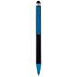 Monteverde S-105 Click Action One-Touch Ballpoint Pen With Top Stylus, Turquoise, 2/Pack (MV36034)