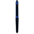 Monteverde® S-106 Clip Action One-Touch Ballpoint Pen With Front Stylus, 2/Pack, Blue