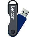 Lexar™ JumpDrive® TwistTurn 8GB Flash Drive; Blue
