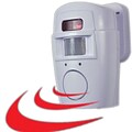 Trademark Global® 82-5532 2-In-1 Motion Sensor Alarm With Chime
