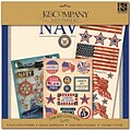 K&Company® Military Scrap Kit, 12 x 12, Navy
