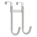 Liberty® Smooth Over-the-Door Double Hook; White, 2/Pack