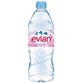 Evian Natural Spring Water; 1 Liter Bottle, 24/Pack