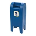 Angeles® Blue Polyethylene Mailbox, 32 x 13 3/4