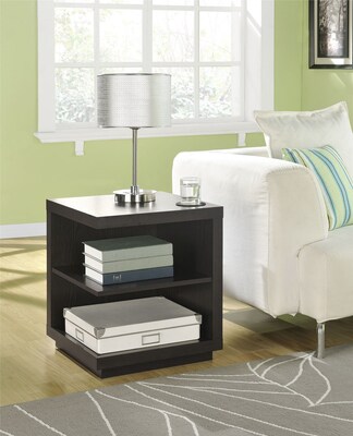 Altra Furniture 4-Bin Storage End Table, PATTERN/DESIGN