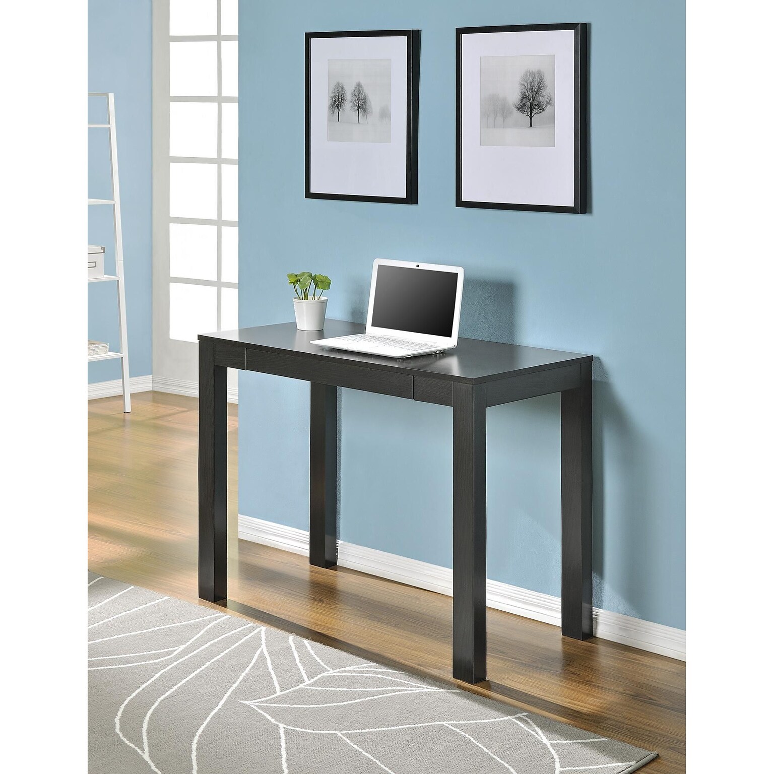 Altra Furniture 39W Hollow Core Hobby Desk, Espresso (9178696)